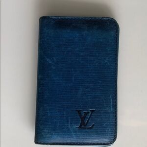 Louis Vuitton Blue Card Holder